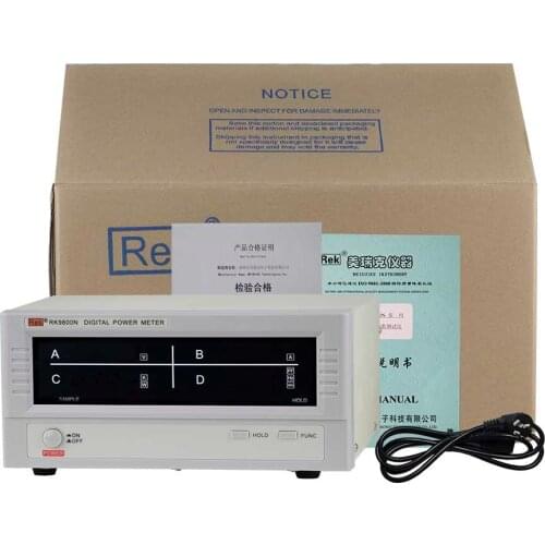 RK9800N Intelligent electric quantity meter 0~600V 0~4A 3.5~20A 12kW