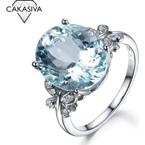 Womens 925 Silver Fashion Aqua Blue Topaz Butterfly Ring White Gold Plated Zircon Ring Festive Birthday Gift Silver Jewelry