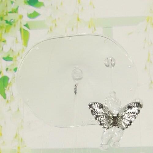 Angel Creative Wind Chime Hanging Ornaments Clear Crystal Window Wedding Home Garden Decoration Gift Car Pendant