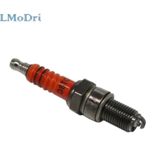 LMoDri Motorcycle D8TC Spark Plug for 150cc 200cc 250cc Pit Dirt Bike ATV Quad Motard Moped Buggy Scooter Motocross Motorbike