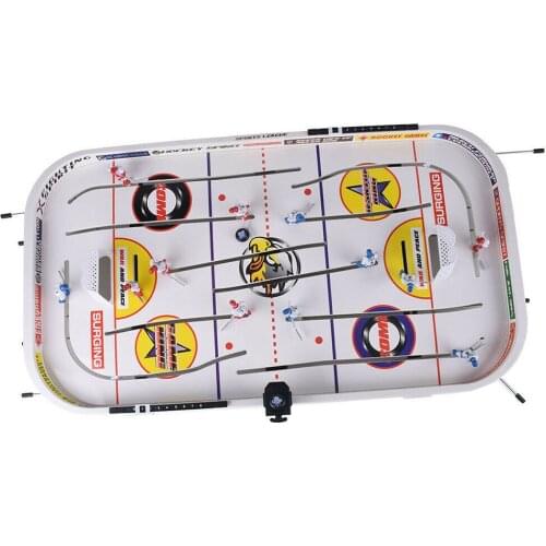 Tabletop Game for Boys Mini Rod Hockey Table Top Accessories Family Play Fun Table Game Set NSV775