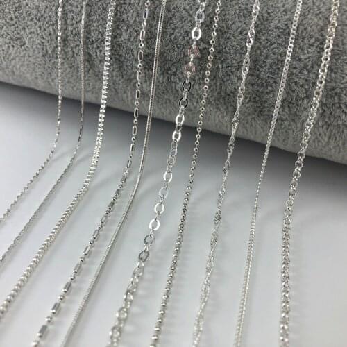 Wholesale 120pcs/lot Mix 10 style Alloy Metal Necklaces Fashion Jewelry Necklace Fitting Lobster buckle
