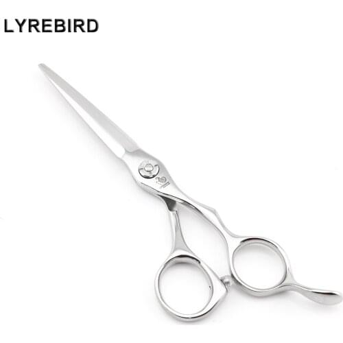 Professional hair scissors 5.5 INCH Finishing hair scissors Precise Bearing screw Lyrebird HIGH CLASS Wholesale 10PCS/LOT NEW