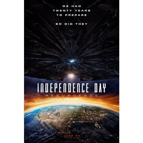 Independence Day Resurgence Movie Art print Silk poster Home Wall Decor