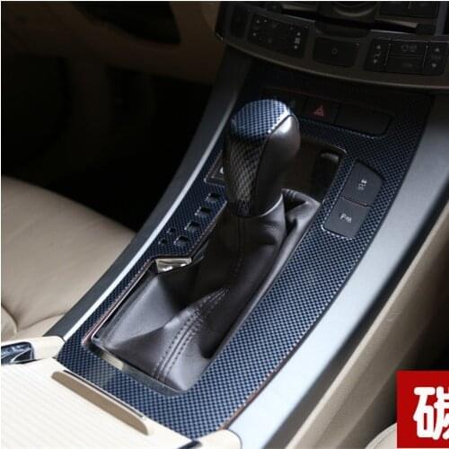 Carbon Fibre Headlight Glasses Window Switch Door Moulding Decorated Frame For Buick Lacross 2009 10 11 12 CAA167A