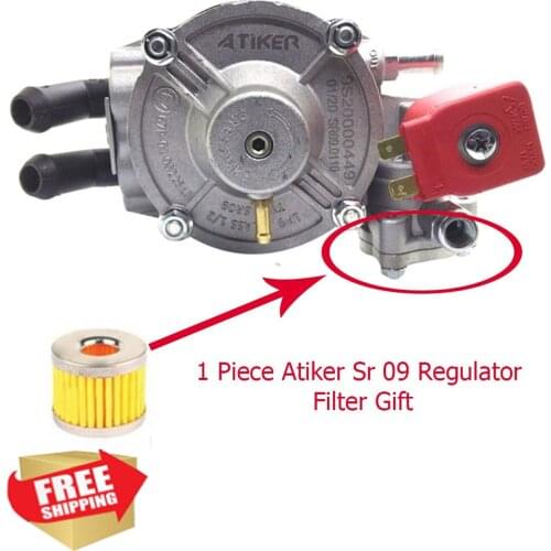 Atiker Sequential System SR09 Regulator 110 kW For 4 Cylinder Vehicles