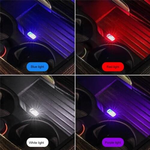 Auto Car Interior accessories Multifunction Mini USB Light LED Modeling Light Car Ambient Light Neon Interior Light