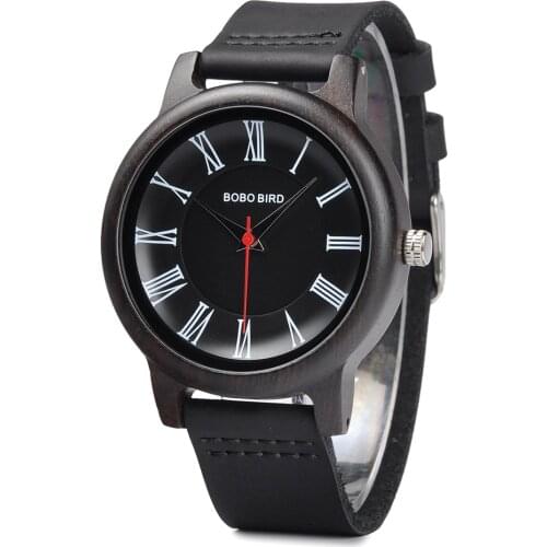 BOBO BIRD Wood Watch Men Ladies Clearance Sale price Promotion Quartz Wristwatches Male Women Leather Strap relogio masculino