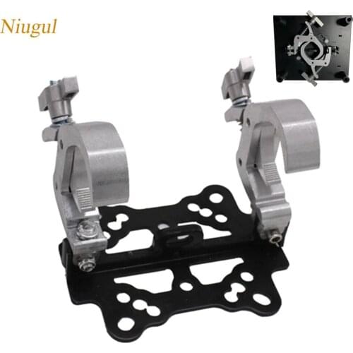 Double Folding Stage Light Hook Fit 38-51mm Truss Tube Stage Lighting Hook Clamp For 330W/350W Beam Mobing Head Light Load 200KG