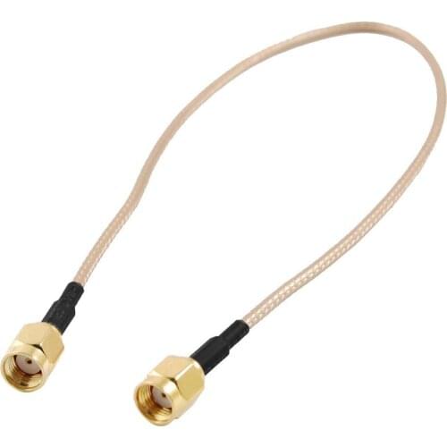 2017 Hot 12" RP-SMA Male to RP SMA Male Plug RF Pigtail Cable RG316