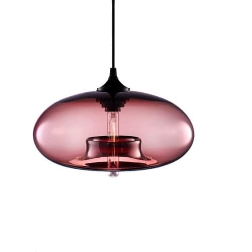 GZMJ Repo Loft Glass Shade LED Pendant LightsHanging Lamps Globe Kitchen Pendant Lights Led Lamp Home Lighting Lampshade Fixture