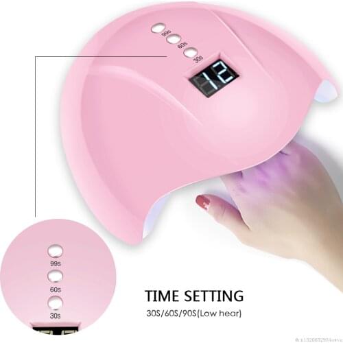 12PCS Auto Sensor 30s 60s 90s LED Nail Dryer UV Nails Lamp for Manicure Dry Nail Drying Gel Ice Polish Lamp Nail Art Tools