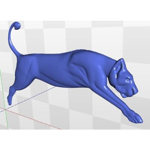 Model for cnc in STL puma file 3d relief