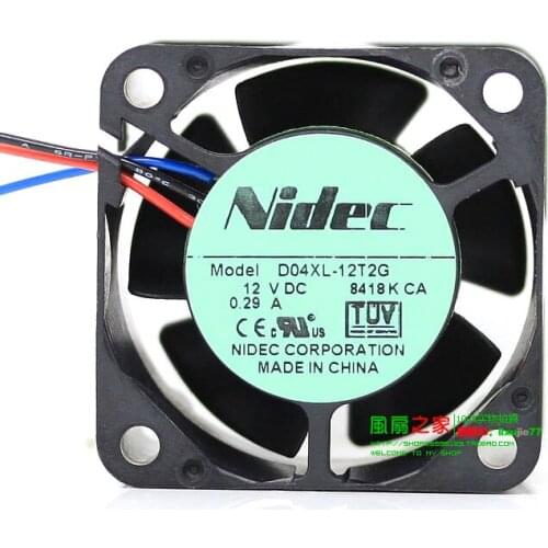 NEW NIDEC 1611KL-04W-B59 4CM Double Ball bearing FOR sisco 2811 cooling fan