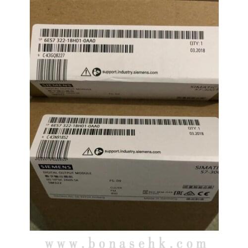 Novo original PLC módulo 6ES7322-1BH01-0AA0 6ES7322-1HH01-0AA0 6ES7322-1BL00-0AA0 /OAAO