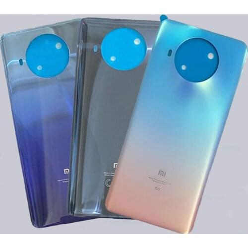 Original battery Back cover For Xiaomi Mi 10T Lite 5G back glass Battery door Case Rear Housing Cover