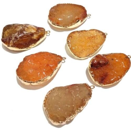 Natural Stone Pendants Water Drop Shape Crystal Pendants Fashion Jewelry DIY Necklace Accessories for Jewelry Making Supplies