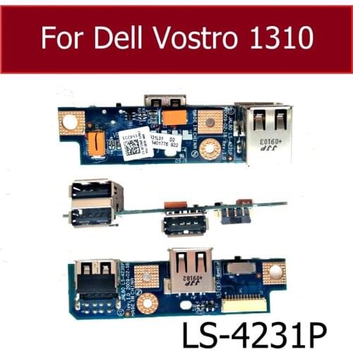 USB Board For Dell Vostro 1310 Laptop JAL80 LS-4231P 0F2360 CN-0F2360 0P397F CN-0P397F USB Charger Charging Board Repair Parts
