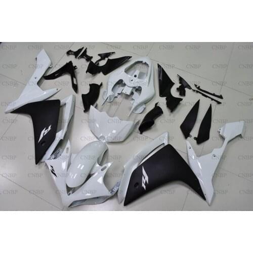 YZF1000 R1 2007 - 2008 Bodywork YZF R1 2008 Fairing YZF1000 R1 2008 White Black Motorcycle Fairing