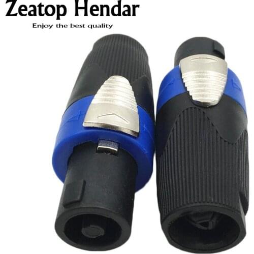 20PCS High Quality New Type NL4FX Speakon 4 Pole Plug Male Jack Audio Speaker Connectors