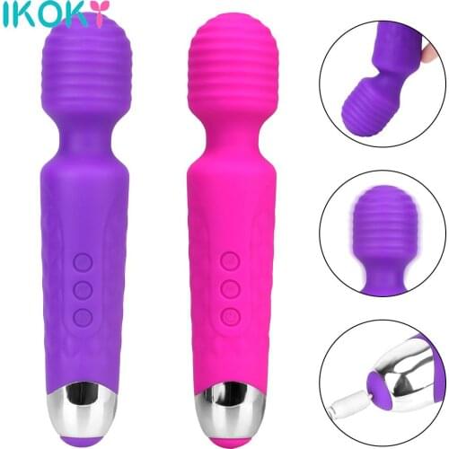 AV Magic Wand 12 Frequency 4 Speed Sex Toys G-Spot Massager For Women Couples Clitoris Stimulate