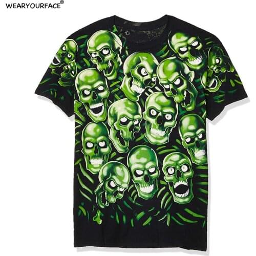 Scream Skull 3D All Over Print T Shirts Short Sleeve Hipster Vocation Streetwear Gym Funny Shirts Men Unisex Oversize Clothing