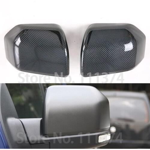 Chrome Side Door Side Mirror Cover Trim For Ford F150 Raptor 2017 2018 2019 2020 Frame Car Styling Accessories