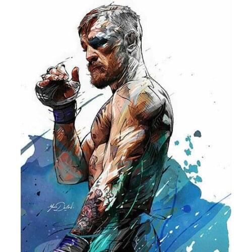 CONOR McGREGOR VS NATE DIAZ 202 MMA Art Film Print Silk Poster Home Wall Decor 24x36inch