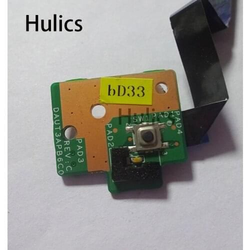 Hulics Original for HP DV6-1000 DV6-2000 Power Board Switch board DAUT3APB6C0 DAUT3APB6C1