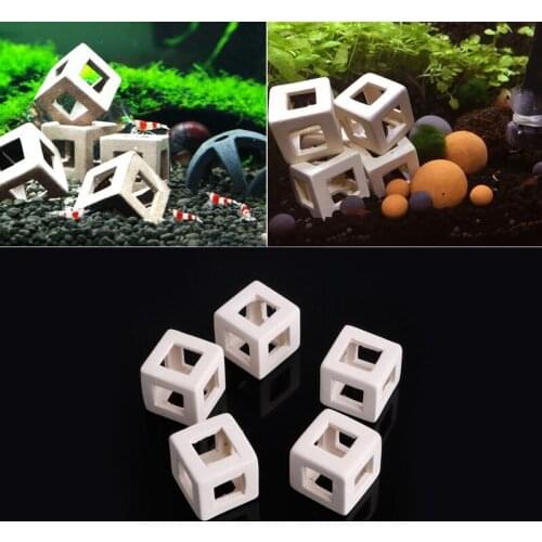 Shrimp Small Fish Ceramic Home Shelter Cave Breeding For Aquarium Fish-Tank