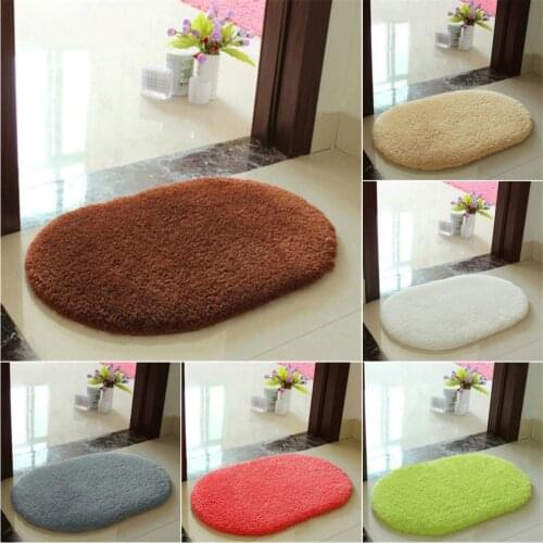 Newest Arrival 8 Colors Absorbent Soft Bathroom Bedroom Floor Non-slip Mat Memory Foam Bath Shower Rug