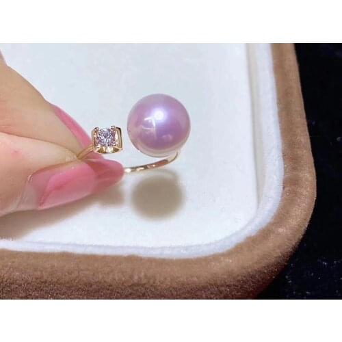 NEW ARRIVAL 925 Sterling Silver Ring Finger Ring Settings Adjustable Ring Findings Jewelry Parts Fittings Accessories for Pearls