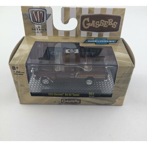 NEW M2 machines 1:64 19655 Chevrolet BEI AIR GASSER limited alloy diecast model Car Vehicle Toys