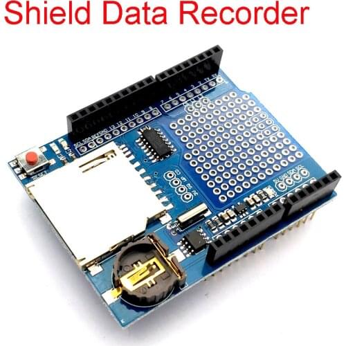 New Data Logger Module Logging Recorder Shield V1.0 For Arduino UNO SD Card One Shield Data Recorder