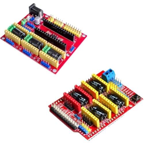 CNC Shield V4 shield v3 Engraving Machine / 3D Printer / A4988 / DRV8825 Driver Expansion Board for arduino Diy Kit