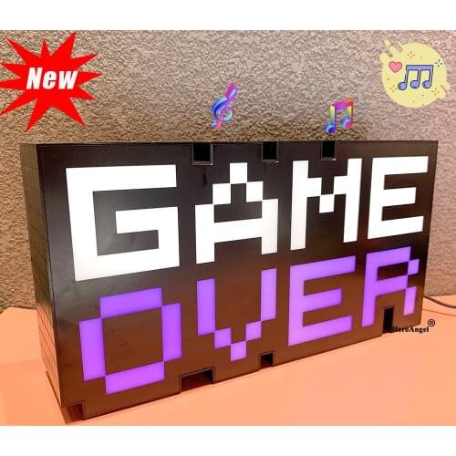 2020 For ps4 mood flash lamp icon modeling voice control decorative lamp house colorful lights game lampstand led light game