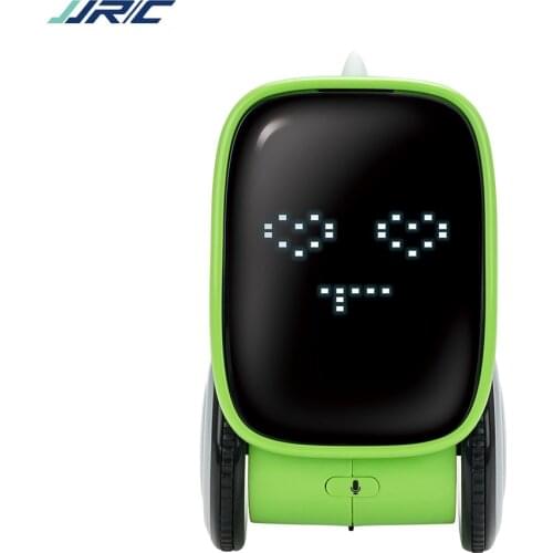 JJRC R16 Smart Robot Touch Gesture Control Voice Interaction Facial Expression Model Robot for Girl & Boys Outdoors Toys