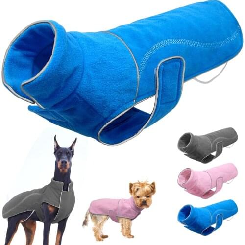 Spring Winter Dog Clothes Reflective Warm Dogs Clothes Jacket Pet Sweater Coat For Small Medium Large Dogs Pit bull Chihuahua