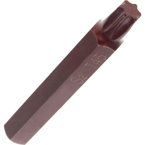 Utoolmart 1/5/10pcs Phillips Screwdriver Bit Hand Tool Magnetic Redness Sandblasting 65/75/100/150mm Crossed Hex Shank Bit Batch