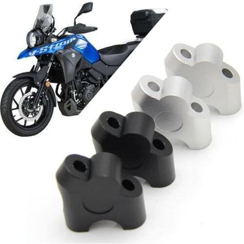 2 7/8 "22mm Universal Motorcycle CNC Aluminum Handle Vertical Clamp Mounting Cone For Motorcycles Suzuki DL650 V-strom Dedicated