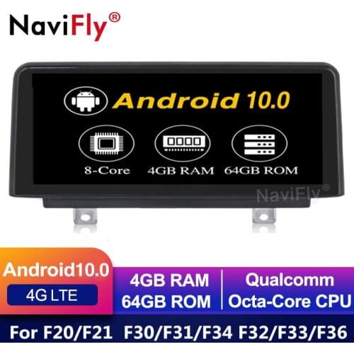 4G LTE Android 10.0 Car dvd Radio GPS Navigation For BMW F20 F21 For BMW 3 Series F30 F34 for BMW 4 Series F32 F33 F36 NBT gps