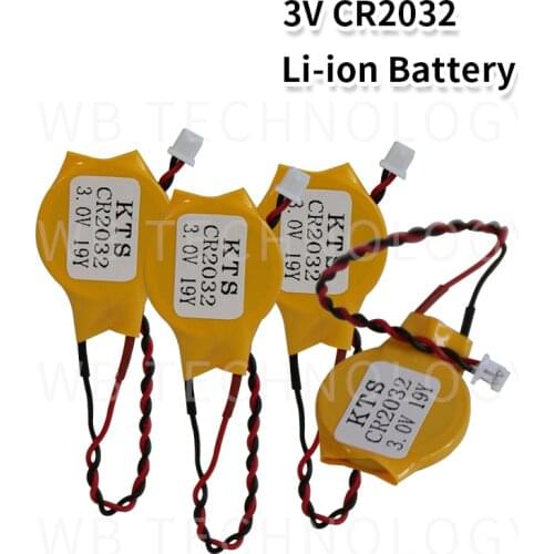 5 PCS/lot Original KTS CR2032 CR2032W 3V lithium battery Computer motherboard battery Made in Japan