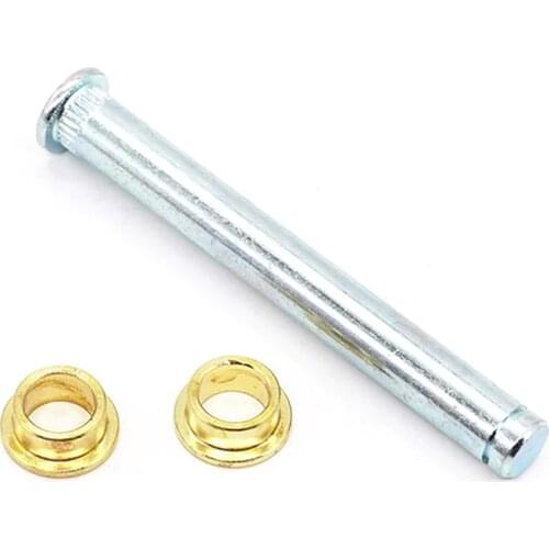 Black Door Hinge 1 Pin & 2 Bushing Kit For 94-98 Jeep Grand Cherokee Door Hinge Bushing Repair Kit Auto Parts