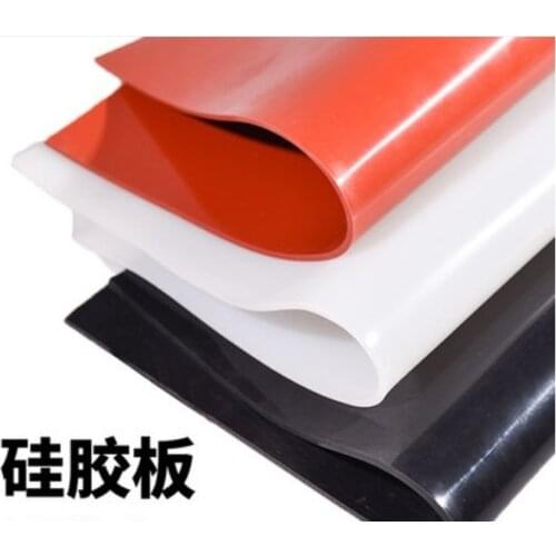 3mm Black Silicone Rubber Sheet 600X1000mm Black Silicone Sheet, Rubber Matt, Silicone Sheeting for Heat Resistance