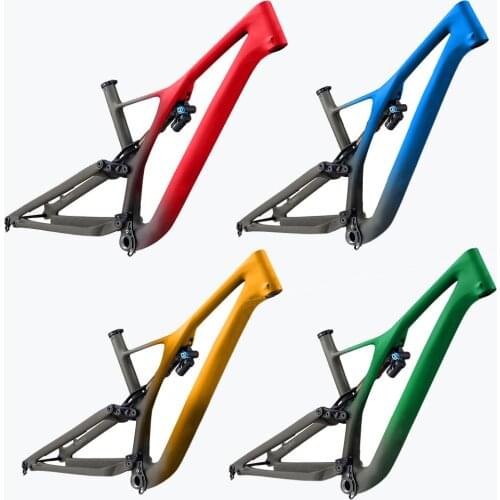 EVO 29 XC-AM Lightweight Carbon Enduro Bike Frame 29er Compatible Axle 148X12 Boost Bike Frame Carbon Suspension Excellent MTB