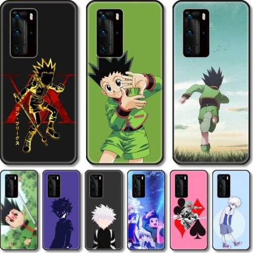 Freecss japan anime Phone Case For Huawei Honor 20 10 9 8 N Pro Lite A C RU black cell shell