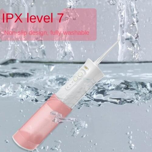Portable Water Dental Floss Household Dental Scrubber Three-speed Adjustment Dental Flusher Oral Irrigator Dental Scrubber