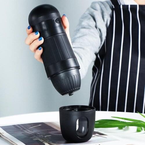 Manual Coffee Grinder Portable Mini Size 8 Bar Pressure Handheld Coffee Making Machine for Camping Kitchen Car Coffee Maker
