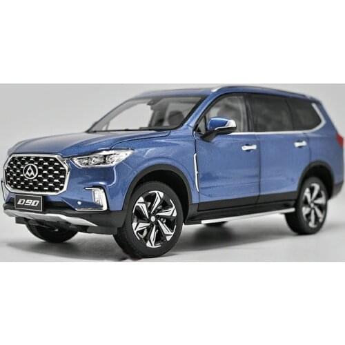 Diecast 1:18 SAIC Maxus D90 Off-road Vehicle SUV Alloy Car Model Metal Adult Kid Collection Toy Souvenir Decoration Gift Display