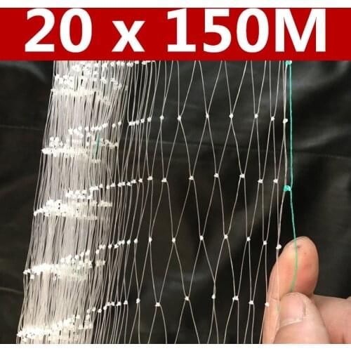 Anti Bird Net nylon 20X150M Orchard Garden Anti Bird Netting For Fruit Trees Pond Balcony Bird Netting Orchard Mesh Protect